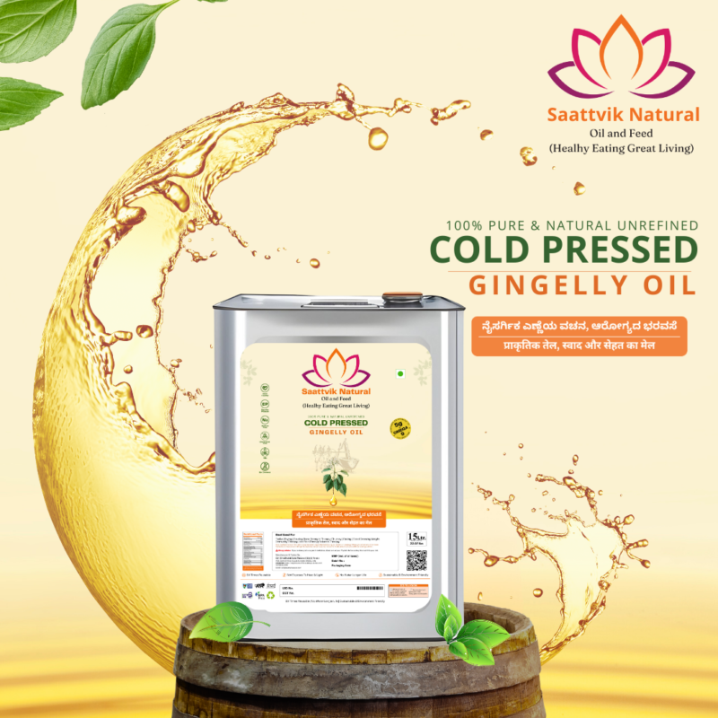 Cold-Pressed Gingelly Oil - Image 2