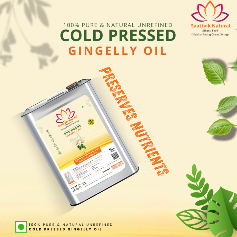 Cold-Pressed Gingelly Oil - Image 3