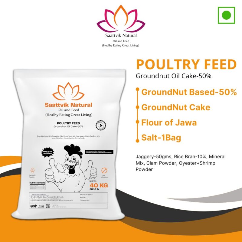 Saattvik Natural Poultry Feed - A Grade - Image 2